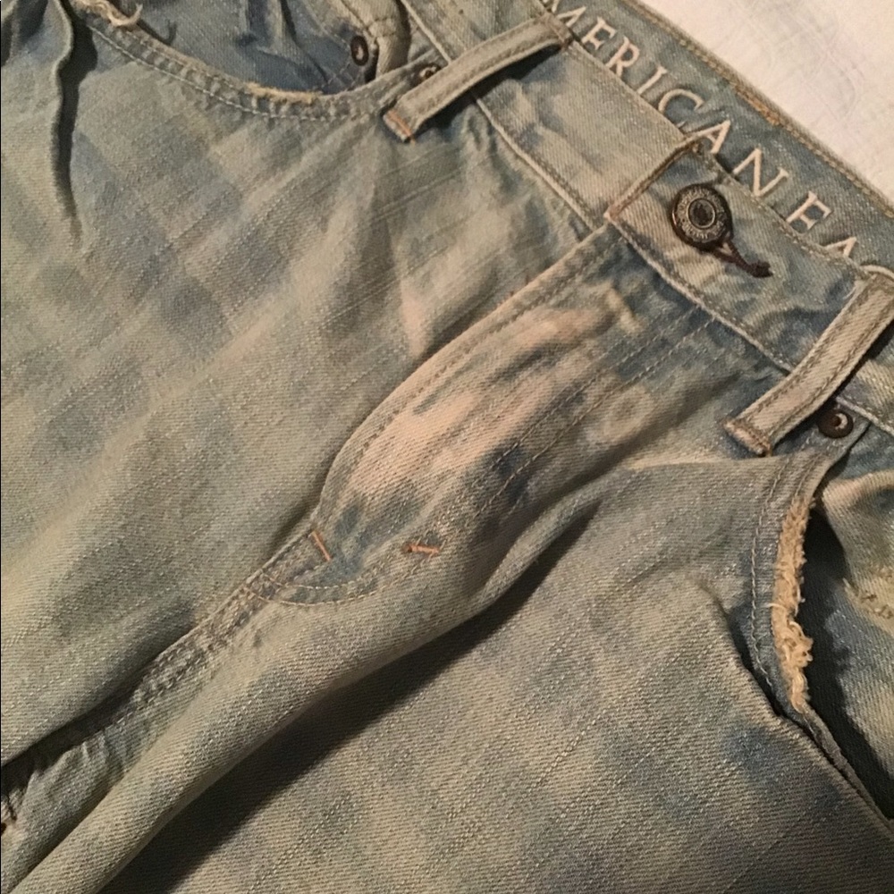 American eagle low loose jeans